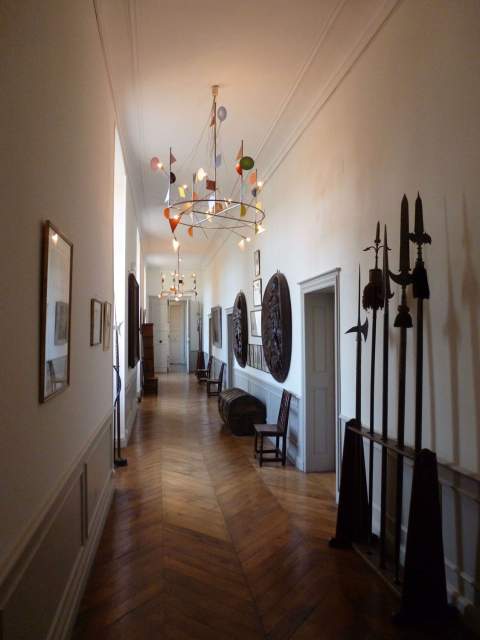 Château de Preisch - Moselle Trois Frontières - Couloir premier étage 