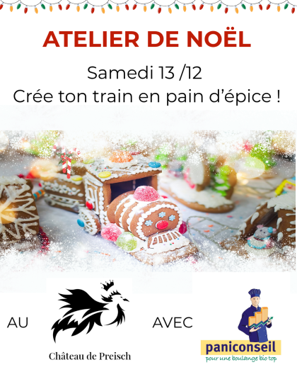 Château de Preisch- Trois Frontières Moselle - Ateleir Noël 2025