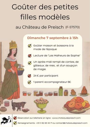 affiche goûter