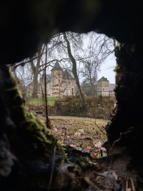 Château de Preisch - Moselle Trois Frontières - Domaine en hiver