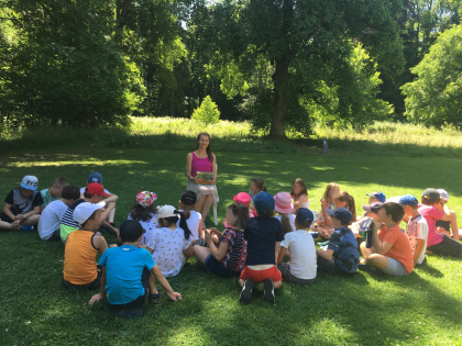Château de Preisch - Moselle Trois Frontières - Ecole parc