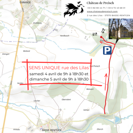 plan sens unique et parking